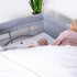Red Kite Dreamer Bedside Crib Quilt Grey